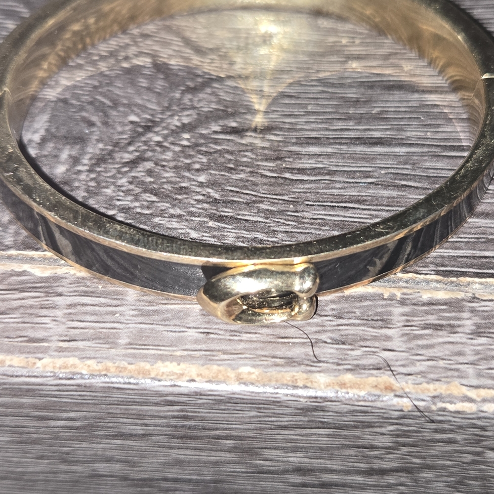 Coach Gold and Black Bracelet